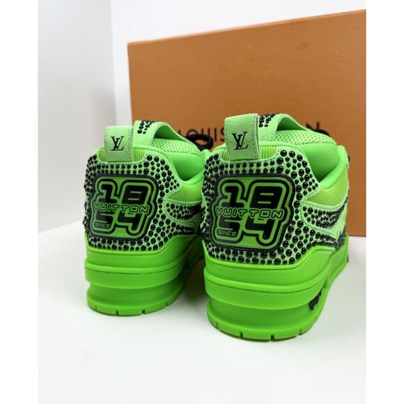 Size 8LV/9US - Louis Vuitton Skate Green Sneakers? Worn 1X/Retail $2.5K! main image 12